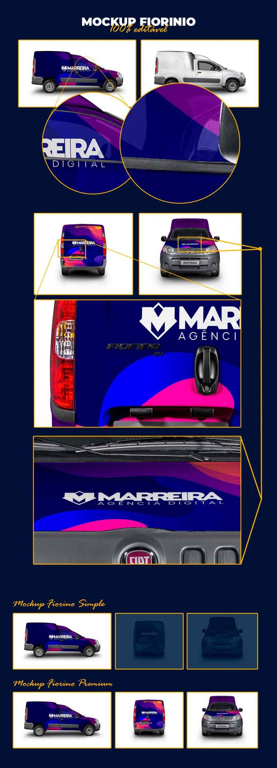 Mockup Fiorino – 100% Editável