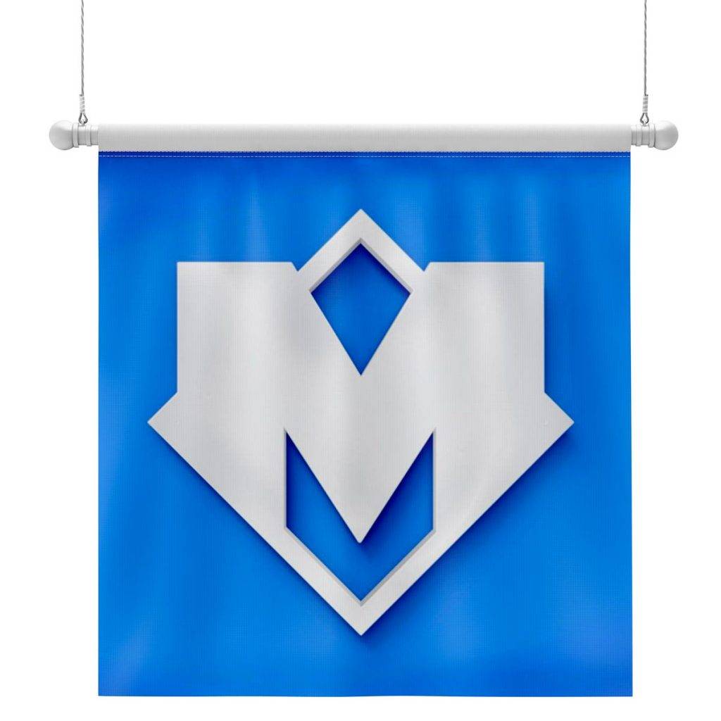 Prévia do [Freebie] Mockup Bandeira