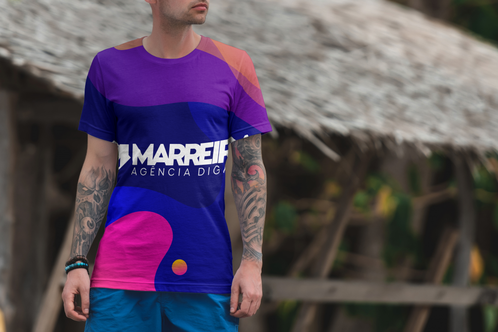 Pack de Mockups de Camisas Feminina e Masculina – 100% Editável