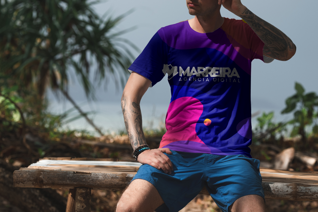 Pack de Mockups de Camisas Feminina e Masculina – 100% Editável